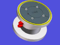 Ventuza CNC rotunda 160 mm
