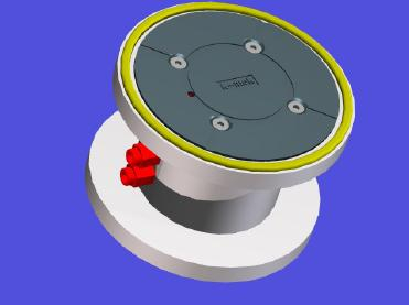 Ventuza CNC rotunda 160 mm 1 Ventuza CNC rotunda 160 mm