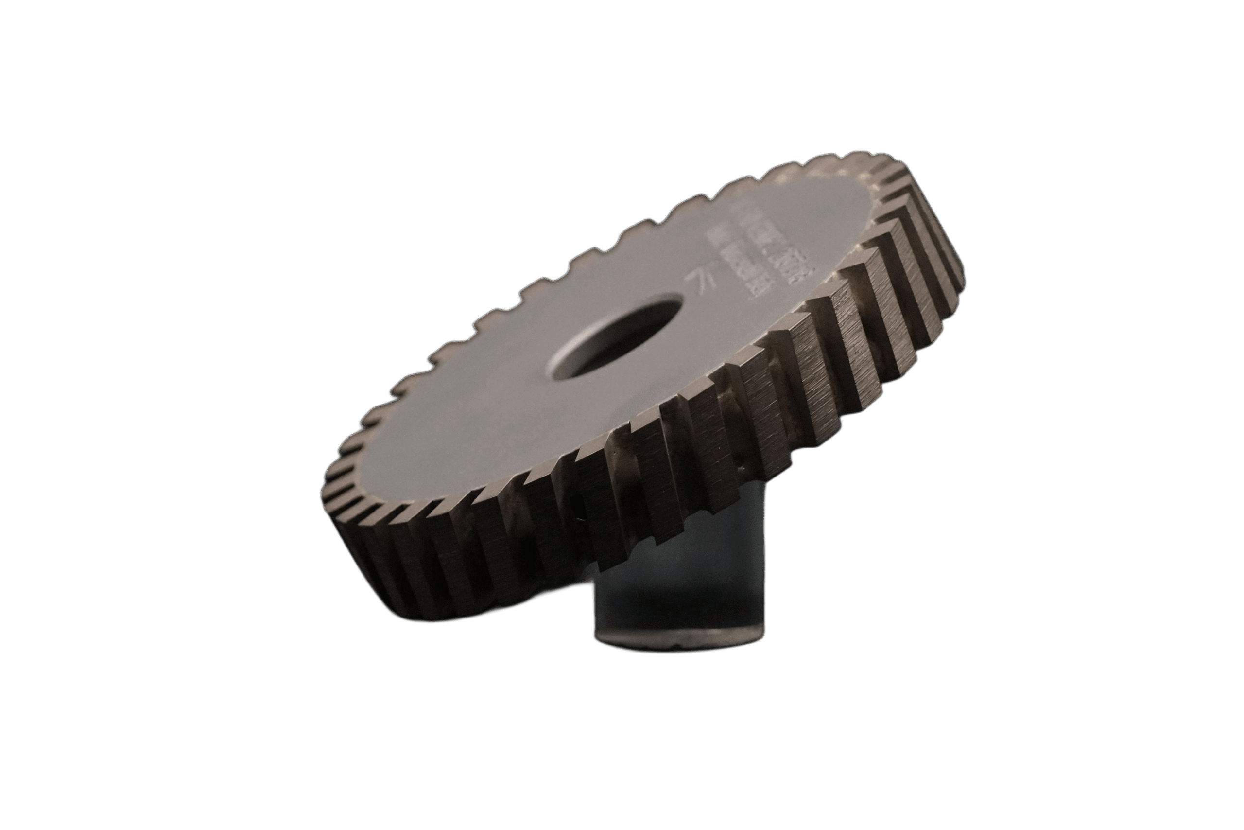 Disc diamantat periferic segmentat, diametru exterior100 mm, interior 22 mm, 34 segmente, găuri de răcire, granulație 120